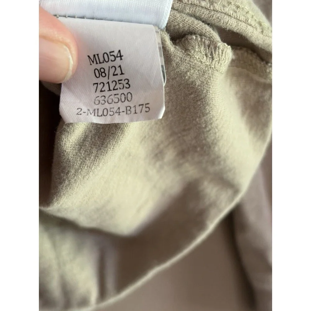 The North Face Walls Are Meant For Climbing Lng Sleeve Tan T-Shirt S Mens Cotton